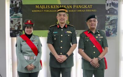 DENTAL SERVICES ROYAL BRUNEI LAND FORCE HELD A PROMOTION CEREMONY FOR ITS SENIOR NON-COMMISSIONED OFFICER