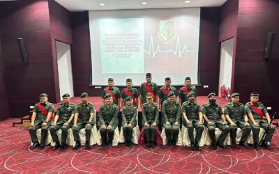 PROMOTION CEREMONY FOR SENIOR NON-COMMISSIONED OFFICERS OF MEDICAL SERVICES ROYAL BRUNEI LAND FORCE