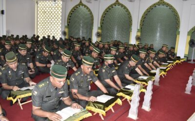 YASSIN AND TAHLIL FUNCTION IN CONJUNCTION WITH THE ROYAL BRUNEI LAND FORCES 62nd ANNIVERSARY
