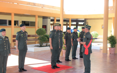 PROMOTION CEREMONY FOR SCHOOL OF INFANTRY ROYAL BRUNEI LAND FORCE PERSONNEL
