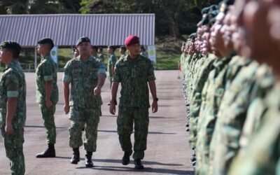 FIELD HEADQUARTERS ROYAL BRUNEI LAND FORCE INAUGURAL PARADE