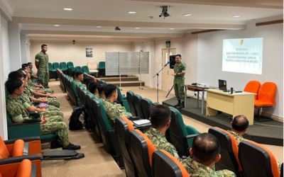 THE ROYAL GUARDS REGIMENT ROYAL BRUNEI LAND FORCE HELD A STUDY DAY PROGRAMME