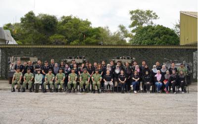 FIELD HEADQUARTERS ROYAL BRUNEI LAND FORCE HOSTS SCHOOL AND WORKING VISIT