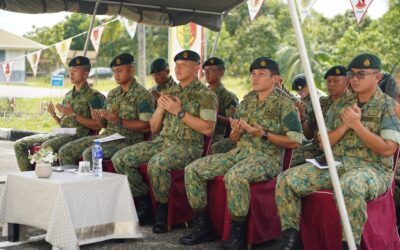 CLOSING CEREMONY OF THE SELECTION AND ESSENTIAL COURSE OF THE CHEMICAL, BIOLOGICAL, RADIOLOGICAL AND EXPLOSIVES DEFENCE UNIT, ROYAL BRUNEI LAND FORCE
