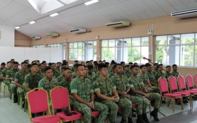 ‘QUIT SMOKING’ AWARENESS TALK FOR ROYAL GUARDS REGIMENT RBLF PERSONNEL