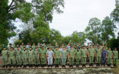 SINGAPORE’S NATIONAL CADET CORPS AND BRUNEI CADET FORCE VISITS ROYAL BRUNEI LAND FORCE