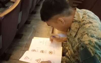 CLOSING CEREMONY OF THE CLASS 3 WORKSHOP FOR FIRST BATTALION LAND FORCE PERSONNEL