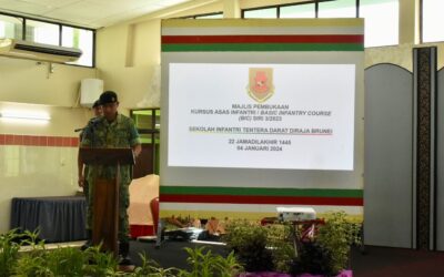 OPENING CEREMONY OF THE BASIC INFANTRY COURSE SERIES 3/2023