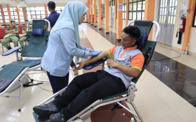 FIRST BATTALION RBLF ORGANISED BLOOD DONATION CAMPAIGN IN CONJUNCTION WITH THE 62ND ANNIVERSARY OF RBLF