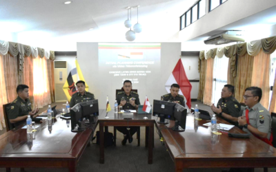 SECOND BATTALION ROYAL BRUNEI LAND FORCE CONDUCT VIRTUAL INITIAL PLANNING CONFERENCE FOR LATMA KERIS SATRIA 15/2024 EXERCISE