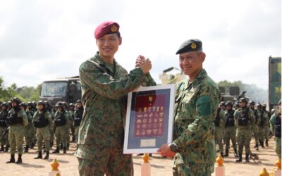 ROYAL BRUNEI LAND FORCE AND SINGAPORE ARMY CONCLUDES EXERCISE MAJU BERSAMA 26/2023