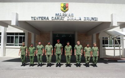 ROYAL BRUNEI LAND FORCE HOSTS SENIOR WARRANT OFFICERS EXCHANGE PROGRAMME 2024 WITH SINGAPORE ARMY