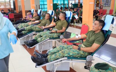 BLOOD DONATION CAMPAIGN IN CONJUNCTION WITH THE 62nd ANNIVERSARY OF THE ROYAL BRUNEI ARMED FORCES
