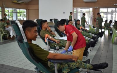 BLOOD DONATION CAMPAIGN IN CONJUNCTION WITH THE 62ND ANNIVERSARY OF THE ROYAL BRUNEI LAND FORCE