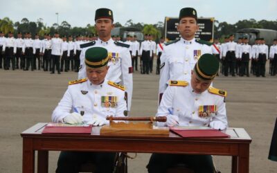 THIRD BATTALION ROYAL BRUNEI LAND FORCE RECEIVES NEW COMMANDING OFFICER
