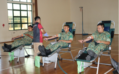 BLOOD DONATION DRIVE IN CONJUNCTION WITH THE 62ND ANNIVERSARY OF ROYAL BRUNEI LAND FORCE