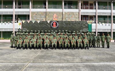 CLOSING CEREMONY OF THE PLATOON SERGEANT COURSE 2023 AND 2IC SECTION COURSE 2/2023