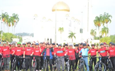 RBLF PARTICIPATES IN RIADAH BERBASIKAL SEMANGAT HARI KEBANGSAAN 2024