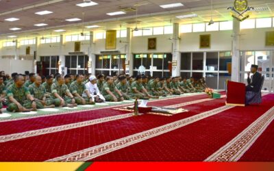 ROYAL BRUNEI LAND FORCE HOLDS SERIES OF ZUHOR RELIGIOUS LECTURES