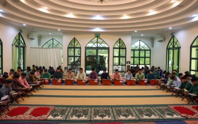 ECHO COMPANY FIRST BATTALION ROYAL BRUNEI LAND FORCE HELD IHYA RAMADHAN WITH COMMANDER OF ROYAL BRUNEI LAND FORCE