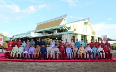 IFTAR WITH FORMER COMMANDING OFFICERS AND REGIMENT SERGEANT MAJORS