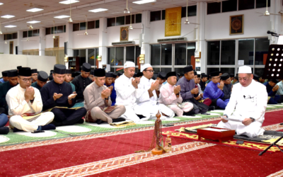 ROYAL BRUNEI LAND FORCE HOLDS HARI RAYA TAKBIR TO MARK THE ARRIVAL OF SYAWAL 1445 HIJRAH