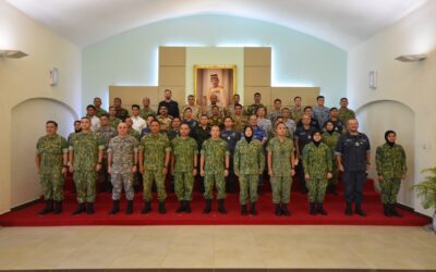 14th COMMAND AND STAFF COURSE VISITS TO ROYAL BRUNEI LAND FORCE