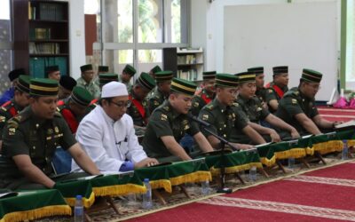 KHATAM AL-QURAN IN CONJUNCTION WITH LAND ENGINEERING COMBAT SERVICE SUPPORT ROYAL BRUNEI LAND FORCE’S ANNIVERSARY 2024