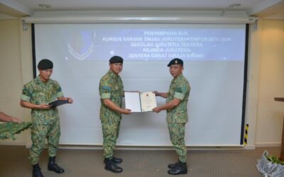THE CLOSING CEREMONY OF THE COMBAT ENGINEER RECONNAISSANCE SERGEANT COURSE SESSION 2024