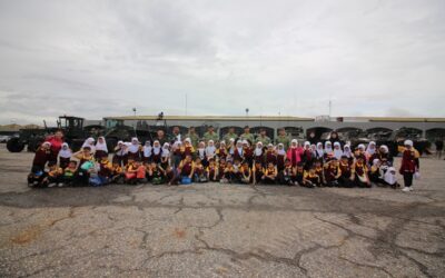 FIELD HEADQUARTERS ROYAL BRUNEI LAND FORCE RECEIVES VISIT FROM TINKERBELL LEARNING SCHOOL