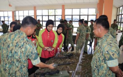 RBLF RECEIVES A VISIT FROM MILITARY CADETS OF SAYYIDINA HASSAN SECONDARY SCHOOL