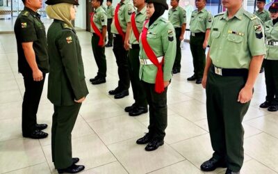 PROMOTION CEREMONY FOR SENIOR AND JUNIOR NON-COMMISSIONED OFFICERS OF MEDICAL SERVICES ROYAL BRUNEI LAND FORCE