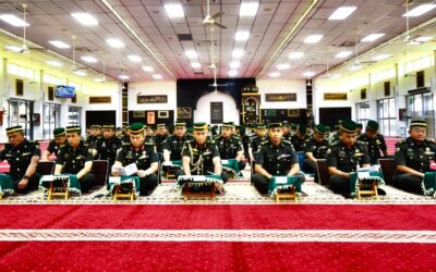 TILAWAH MUSABAQAH AL-QUR’AN IN CONJUNCTION WITH THE ROYAL BRUNEI LAND FORCE 62nd ANNIVERSARY