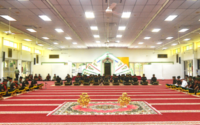 KHATAM AL-QURAN CEREMONY IN CONJUNCTION WITH THE ROYAL BRUNEI LAND FORCE 62ND ANNIVERSARY CELEBRATION