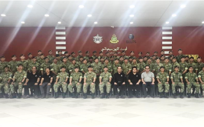 SECOND IN COMMAND MORTAR, MORTAR FIRE CONTROLLER AND COMMAND POST OPERATOR COURSE, AND MORTAR INTERMEDIATE (A2) COURSES CLOSING CEREMONY