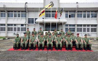 ROYAL BRUNEI LAND FORCE COMMANDER WORKING VISIT TO FIELD HEADQUARTERS, ENGINEER REGIMENT AND ARMOUR RECCE SQUADRON ROYAL BRUNEI LAND FORCE