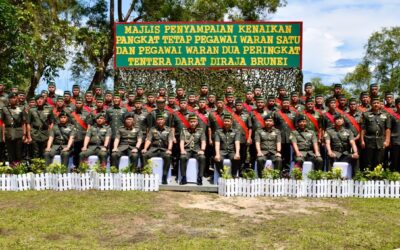 PROMOTION EVENT FOR ROYAL BRUNEI LAND FORCE WARRANT OFFICERS