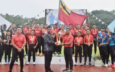 ROYAL BRUNEI LAND FORCE CHAMPION OF THE ROYAL BRUNEI ARMED FORCES HALF MARATHON AND 10KM RACE 2024