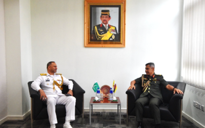 RBLF COMMANDER RECEIVES COURTESY CALL FROM NON-RESIDENT DEFENCE ATTACHÉ OF THE ISLAMIC REPUBLIC OF PAKISTAN ACCREDITED TO BRUNEI DARUSSALAM