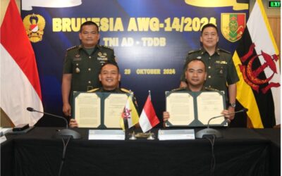 RBLF ATTENDED BRUNEI-INDONESIA ARMY WORKING GROUP MEETING SERIES 14/2024