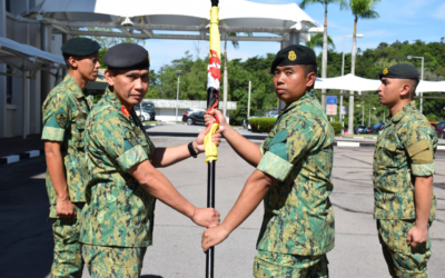 EXERCISE RINTIS BERSAMA 24/2024 FLAG HANDOVER CEREMONY