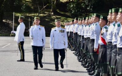 THE ROYAL GUARDS REGIMENT ROYAL BRUNEI LAND FORCE WELCOMES NEW COMMANDING OFFICER
