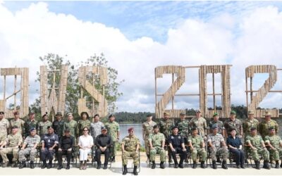 HIS ROYAL HIGHNESS THE CROWN PRINCE CONSENTED TO ATTEND THE JUNGLE WARFARE DEMONSTRATION