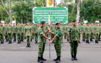 FLAG HANDOVER CEREMONY FOR EXERCISE MAJU BERSAMA 27/2024
