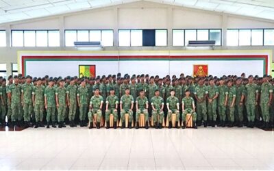COMMANDER ROYAL BRUNEI LAND FORCES VISITS TO ADVANCE INFANTRY COURSE