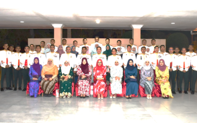 SECOND BATTALION ROYAL BRUNEI LAND FORCES HELD REGIMENTAL DINNER NIGHT