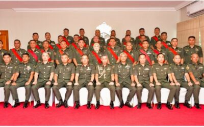 30 ROYAL BRUNEI LAND FORCES SENIOR NON-COMMISSIONED OFFICERS PROMOTED