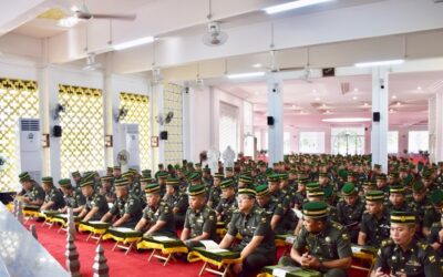 RECITATION OF SURAH YASSIN AND TAHLIL CEREMONY HELD AT THE ROYAL MAUSOLEUM