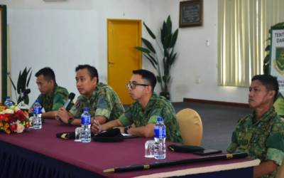 SESSION WITH PARTICIPANTS OF ADVANCED INFANTRY COURSE