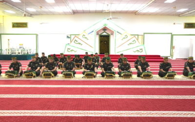 KHATAM AL-QURAN CEREMONY IN CONJUNCTION WITH THE ROYAL BRUNEI LAND FORCES 63rd ANNIVERSARY